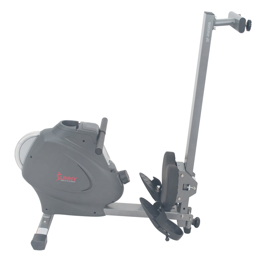 Magnetic Rowing Machine Rower, LCD Monitor w/Device Holder