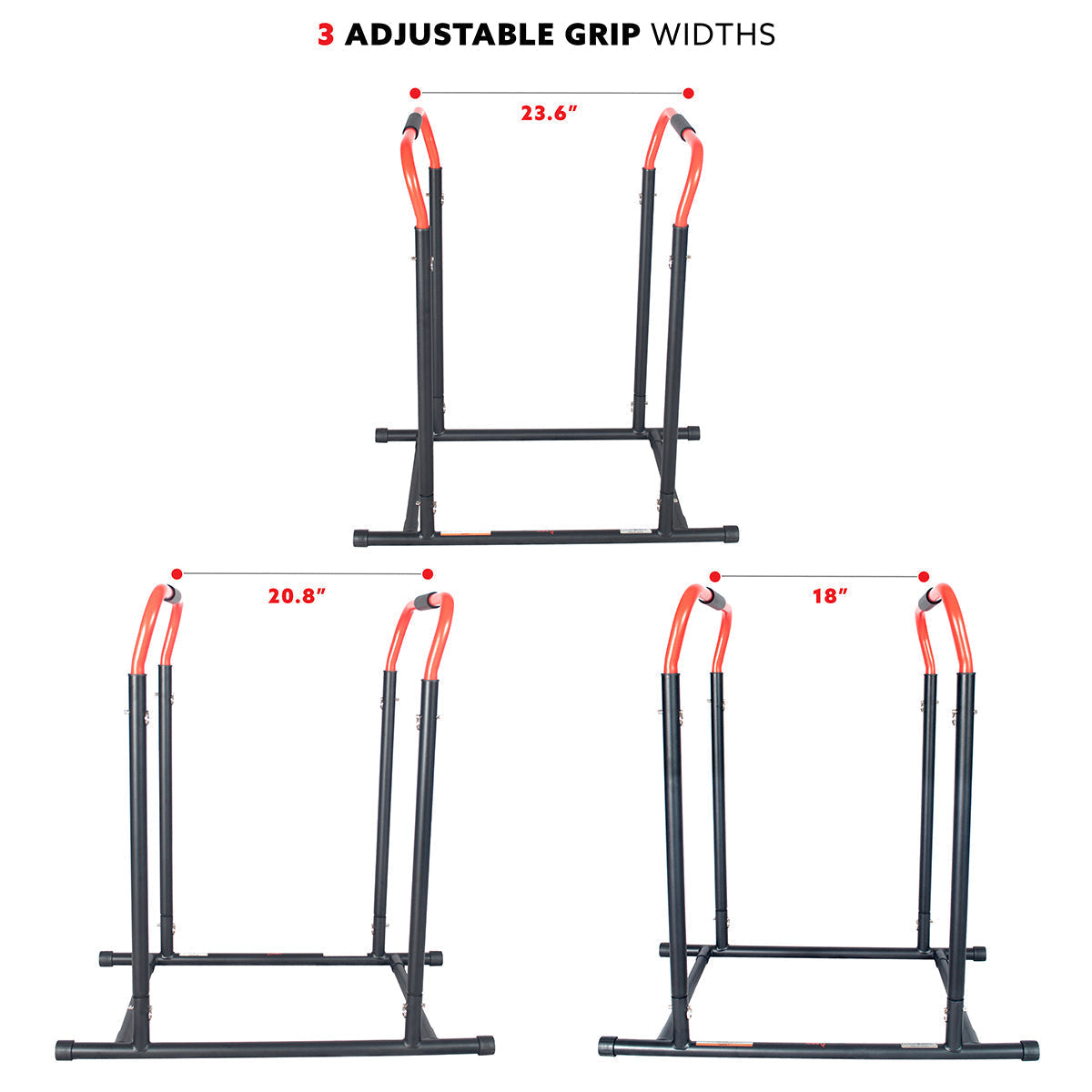 High Weight Capacity Adjustable Dip Stand Station