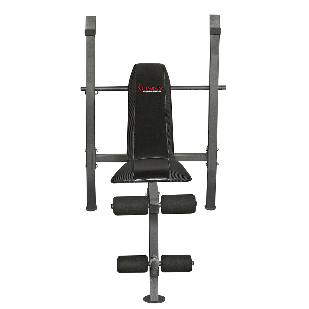 Adjustable Weight Bench w/ Decline, Flat and Incline Training Positions and Leg Developer