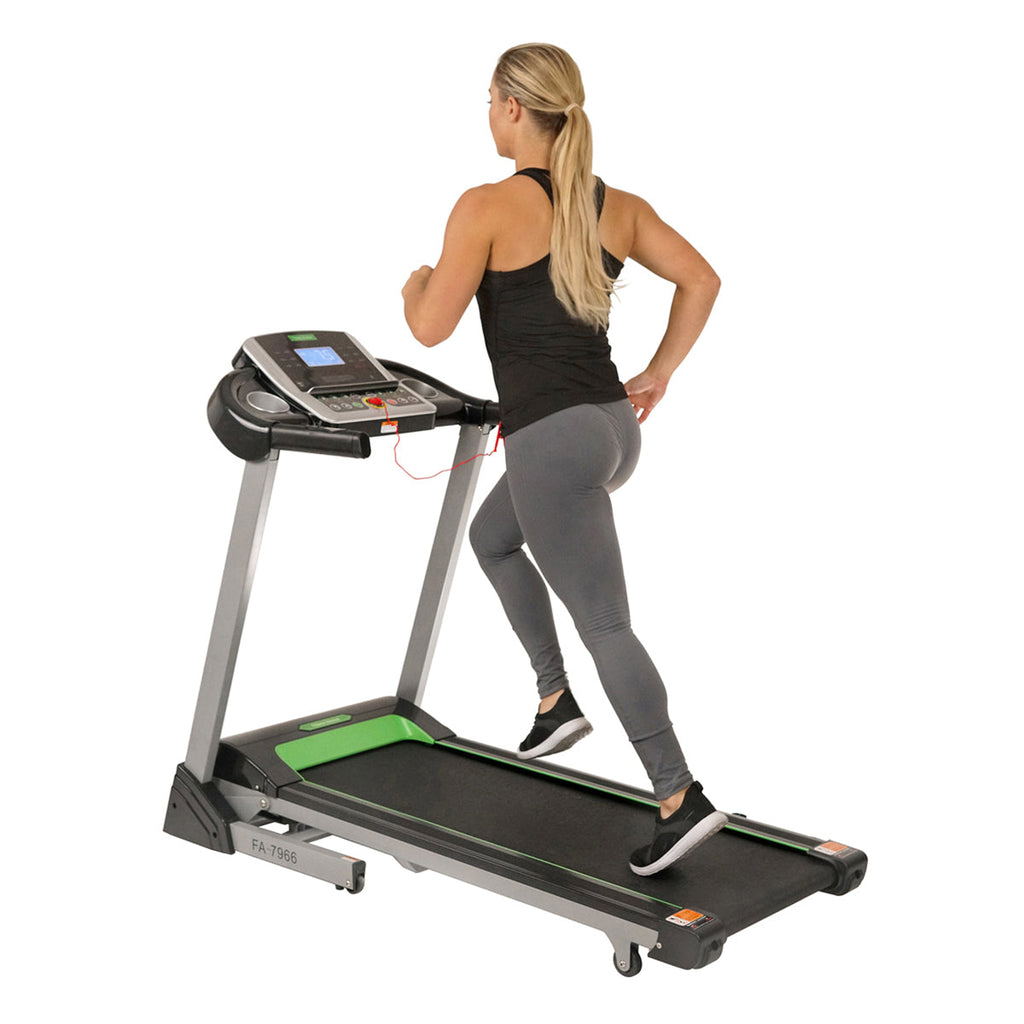 Fitness Avenue Automated Incline Treadmill with Bluetooth Speakers by Sunny Health & Fitness