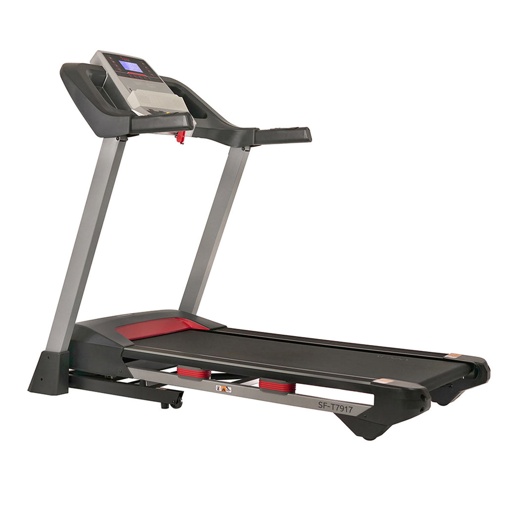 Electric Folding Treadmill with Heart Rate Monitoring, Bluetooth Speakers and USB Charging Function