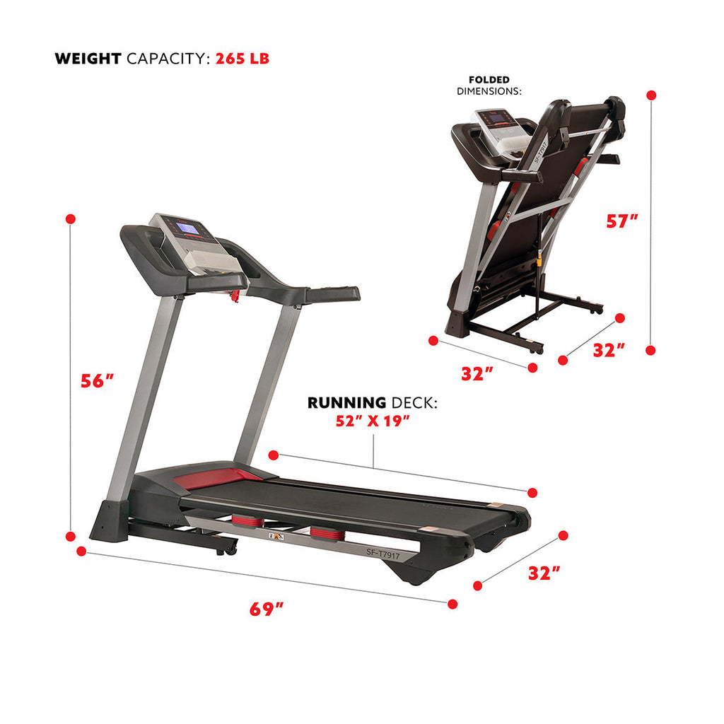 Electric Folding Treadmill with Heart Rate Monitoring, Bluetooth Speakers and USB Charging Function