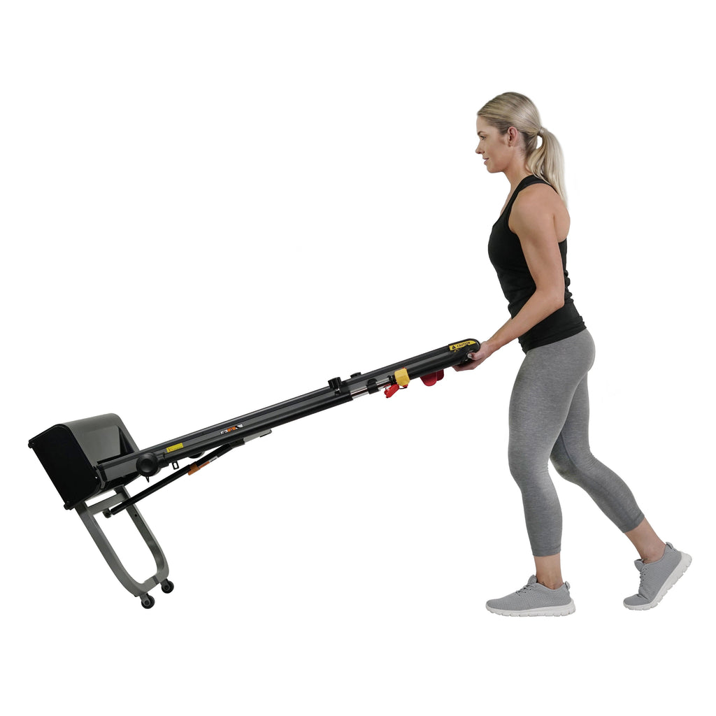 Slim Folding Treadmill Trekpad with Arm Exercisers
