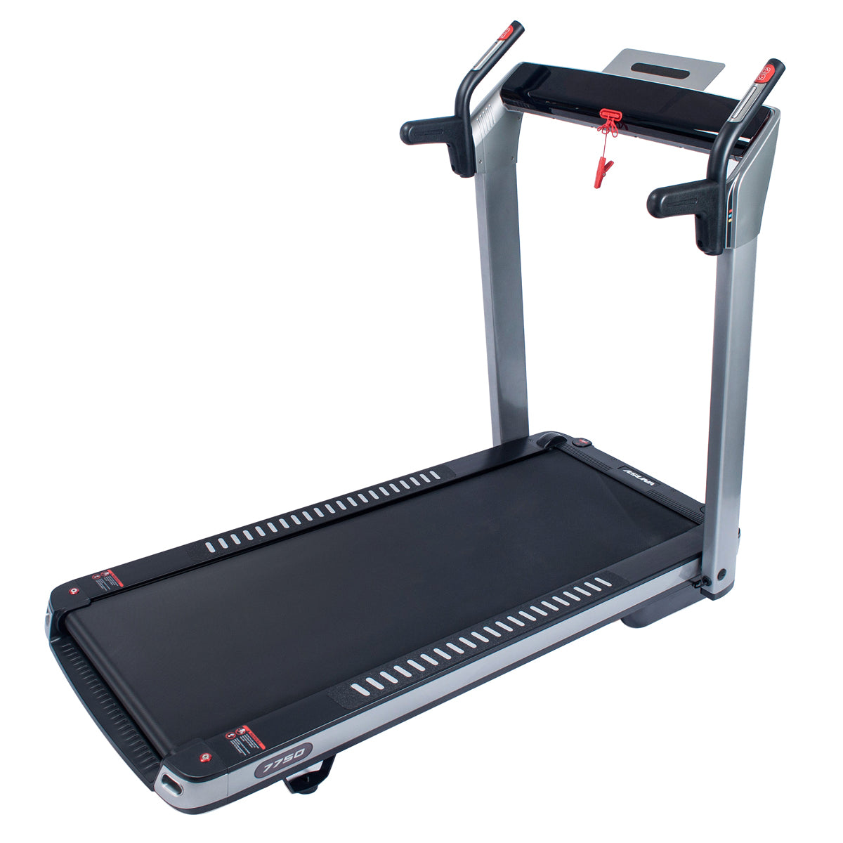 SpaceFlex Running Treadmill w/ Auto Incline, Foldable Wide Deck